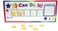 Kenson Kids &ldquo;I Can Do It. &rdquo; Token Board, 3 Pack. Colorful Magnetic Rewards Chart with Positive-Reinforcement Stars and Customizable Goal Box. Great for Ages 3-10. Measures 5-Inches by 11-Inches.