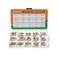 HUAREW 15 values 300 pcs ceramic capacitor 10~680 pF and 1~100 nF Rating kit.