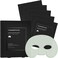 HommeFace Revitalizing Hydrogel Facial Mask Set for Men (5ct- Hydrating, Anti-agingSoothing Face Sheet Mask with Hyaluronic Acid, Vitamin B, C, EPeptides, Beard-Friendly.