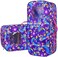 Ecore Fun Doll Travel Carrier Unicorn Doll Storage Suitcase Great Fit for American 18 Inch Girls Doll Case with Multi-Pocket.