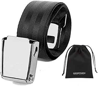 NANQUAN Adjustable 7-31" Airplane Seat Belt Extender - Bring You a Comfortable Trip - Universal Seat Belt Extender for Airplanes&Atilde;&sbquo; - FITS All Airlines in US Except Southwest.