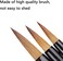 Befiy Chinese Calligraphy Brush, Writing Drawing Watercolor Ink Brushes Hubi Painting Kanji Sumi Wolf Bamboo Brushes Set for Professional Beginner (Green.