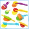 Oun Nana Playdough Tools 20 PCS Play Dough Tools Set for Kids, Various Shape Playdough Cutters and Rollers, Random Color.