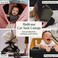 Simka Rose Car Seat Canopy Nursing Cover - Multi Use Cover - Baby Breastfeeding Cover - Ultra Soft and Stretchy (Black.