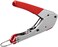 Hiija Coax Cable Crimper Kit Coaxial Cable Rg6 Compression Tool Kit with 20PCS F RG6 Connectors, Wire Coax Cable Stripper Tool.