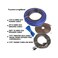 TOPSTRONGGEAR 8 Gauge Complete Amp Kit True 8 AWG Amplifier Subwoofer Installation Wiring Wire Install Cables.