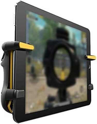 CfoPiryx Gamepad Joystick Adults Kids High Frequency Better View Shooting Game Tablet Trigger Gamepad Joystick For IPad Suitable for Home Travel Bedroom Living Room and So On.
