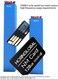 YAOMAISI Enhanced Version NM Memory Card 128GB 90MB/S Nano Memory Card Nano Card only Suitable for Huawei P60/P60pro/P50/P40 Series/Mate XT X5 /Mate60 Series/Mate50/honor30pro Magic 6/ Series Nano 128