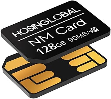 YAOMAISI Enhanced Version NM Memory Card 128GB 90MB/S Nano Memory Card Nano Card only Suitable for Huawei P60/P60pro/P50/P40 Series/Mate XT X5 /Mate60 Series/Mate50/honor30pro Magic 6/ Series Nano 128