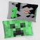 Jay Franco Minecraft Lone Creeper 1 Pack Pillowcase - Double-Sided Super Soft Bedding (Official Minecraft Product.