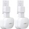 Tizomi Outlet Wall Mount for eero 6 Dual-Band Mesh Wi-Fi 6 System (2 Pack- Space Saving, Easy to Move, No Messy Wires.