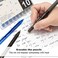 Vitoler Retractable Erasable Gel Pens Clicker, Fine Point(0. 7mm, Make Mistakes Disappear,5 Black5 Blue Gel Ink Pen for Drawing Writing Planner and School Supplies.