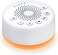 Easysleep Sound White Noise Machine with 25 Soothing Sounds and Night Lights with 32 Levels of Volume 5 Timers Memory Function for Adults Babies and Kids (White.