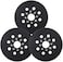Poweka 5" Sander Replacement Pad Compatible with Bosch Orbital Sander ROS20VS, ROS20VSC, ROS20VSK, ROS20, ROS10, HookLoop Sanding Backing Pad for Bosch RS035RS034 Pack of 3.