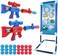 YEEBAY Shooting Game Toy for Age 6, 7, 8,9,10Years Old Kids, Boys - 2pk Foam Ball Popper Air GunsShooting Target24 Foam Balls - Ideal Gift - Compatible with Toy Guns.