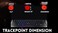 LeFix 3 x Replacements for Super Low Profile Trackpoint Lenovo Thinkpad X1 Carbon 4th 5th 6th GenX1 Yoga 1st 2nd 3rd Gen,X13 Yoga Gen 1X395,X390,X280X13 AMD Gen 1,X1 Extreme Gen 2,X1 Extreme.