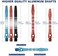 Tezoro Dart Accessories Kit Including Aluminum Dart shafts,Dart Flights, Flight Savers, Sharpener, O-Rings -Bulk Pack of 104 Pieces.