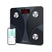 Etekcity Scale for Body Weight and Fat Percentage, Smart Digital LED Bathroom BMI Measurement, Accurate Bluetooth Weighing Machine, Body Composition Analyzer, Ash-black, 400lb.