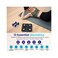 Etekcity Scale for Body Weight and Fat Percentage, Smart Digital LED Bathroom BMI Measurement, Accurate Bluetooth Weighing Machine, Body Composition Analyzer, Ash-black, 400lb.