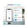 Etekcity Scale for Body Weight and Fat Percentage, Smart Digital LED Bathroom BMI Measurement, Accurate Bluetooth Weighing Machine, Body Composition Analyzer, Ash-black, 400lb.
