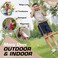 Trailblaze Wooden Climbing Rope Ladder for Kids - Kids Ninja Warrior Obstacle Course AccessoriesPlayset Rope Ladder for Swing Set Treehouse BunkbedPlayground Ninja Obstacles Swing Rope Ladder.