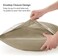 BEDELITE Satin Body Pillow Cover, Super Soft and Cooling Body Pillow Pillowcase for Hair and Skin, Breathable Silky Full Long Pillowcase Cover(20"x54", Taupe.