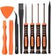 TECKMAN Cleaning Repair Tool Kit for PS4 PS5, TR9 Torx Security Screwdriver with PH00 PH0 PH1 Phillips Screwdriver Set for Sony Playstation 4,5 Main,Controller Tear Down and Dust Removal.