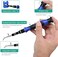 ORIA Precision Screwdriver Set, 142 in 1 Repair Tool Kit, with 120 Screwdrivers Bits, Portable Bag for SmartPhone, Laptop, Watches, Blue.