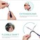 ORIA Precision Screwdriver Set, 142 in 1 Repair Tool Kit, with 120 Screwdrivers Bits, Portable Bag for SmartPhone, Laptop, Watches, Blue.