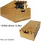 Galdor's Guild Bamboo Dice TowerSpecial Edition Wooden Rolling CasePerfect for DM's, Mini Games, RPG Players, DND, Dungeons and DragonsFoldable Handcrafted Wood Die Roller CastleCollapsible Dice Chest