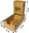 Galdor's Guild Bamboo Dice TowerSpecial Edition Wooden Rolling CasePerfect for DM's, Mini Games, RPG Players, DND, Dungeons and DragonsFoldable Handcrafted Wood Die Roller CastleCollapsible Dice Chest