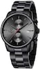 GOLDEN HOUR Fashion Business Mens Watches with Stainless Steel Waterproof Chronograph Quartz Watch for Men, Auto Date.