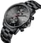 GOLDEN HOUR Fashion Business Mens Watches with Stainless Steel Waterproof Chronograph Quartz Watch for Men, Auto Date.