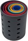 Kleravitex Hair Curlers Roller Set/Self Grip/Set of 96 Stackable Rollers / 8 Size Rollers From Extra Small to Extra Large / 12 Rollers per Size.