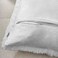 NordECO HOME Luxury Soft Faux Fur Fleece Cushion Cover Pillowcase Decorative Throw Pillows Covers, No Pillow Insert, 20" x 20" Inch, White, 2 Pack.