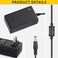 Facmogu DC 5V 4A AC to DC Converter, AC 100-240V to DC 5 Volt 4 Amp 20W Power Supply 5V Switching Transformer Power Adapter, Wall Mounted Adapter with with Barrel Connector 5. 5x2. 5mm5. 5x2. 1mm.