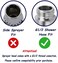 AVAbay ABS Dual Mode Sprayer Head-Bidet Spray w/Chrome Finish - Cloth Diaper Shattaf - Pet Wash (Sprayer Head - Dual Mode ABS.