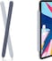 AhaStyle Ultra Thin Case Silicone Skin Cover Compatible with Apple Pencil 2nd Generation, iPad Pro 11 12. 9 inch-2 Pack (Midnight BlueLight Blue.