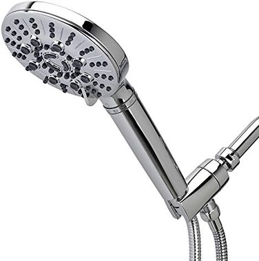 Sprite hke-cm biarritz 7-setting hand held filtered shower handle, chrome.