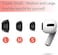 Lanwow Premium Memory Foam Tips for AirPods Pro. No Silicone Eartips Pain. Anti-Slip Eartips. Fit in The Charging Case, 3 Pairs (S/M/L, Black.