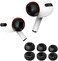 Lanwow Premium Memory Foam Tips for AirPods Pro. No Silicone Eartips Pain. Anti-Slip Eartips. Fit in The Charging Case, 3 Pairs (S/M/L, Black.