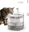 NPET WF050 Cat Water Fountain, Dog Water Dispenser, 1. 5L Super Quiet Automatic Pet Drinking Fountain with Faucet Kit.