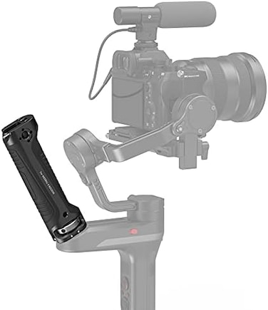 مقبض SMALLRIG لجهاز Zhiyun WEEBILL-S مع قاعدة تثبيت مدمجة ومفتاح ربط وفتحات ملولبة متعددة - 2636.