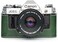 حقيبة BolinUS A-1، حقيبة نصفية مصنوعة يدويًا من الجلد الطبيعي لكاميرا Canon AE-1 A-1 (بدون مقبض) مع حزام يد (أخضر).
