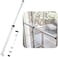 SECURITYMAN Sliding Door Security Bar - Child Proof Lock - Fits Most DoorsWindows - Adjustable (19"- 51"(White.