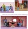 Beverly Hills Doll Collection Sweet Lil Family Friends Figures - New Addition Set of 9 Dollhouse People - Grandma, Grandpa, Mom, Dad, Sister, Brother, Toddler, Baby and Dog.