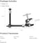 مشبك SMALLRIG مع خيط 1/4 بوصة و 3/8 بوصة وذراع سحري مفصلي كهربائي قابل للتعديل بطول 9.8 بوصة مع برغي خيط 1/4 بوصة لشاشة LCD / مصابيح LED - KBUM2732B.
