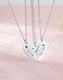 HOFOYA Sisters Best Friends Forever BFF Matching Necklace Set for 2 3 4,Mom Daughter Necklaces,Friendship Necklace,Christmas Birthday Gift for Teen Boys Girls BFF Sister.