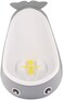 TELEXSUN Potty Training Urinal for Boys - Cute Whale Training Urinal/Potty Urinal Pee Trainer Urine Small Grey TS20006-GY.