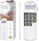 BellyBottle Pregnancy Water Bottle Tracker &ndash; Pregnancy Must Haves First Trimester &ndash; Pregnancy Gifts for Expecting Mom &ndash; Pregnancy Essentials Nausea Relief &ndash; Weekly StickersStrawBPA Free &ndash; Tidye.